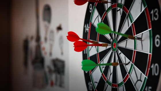 Volksspelen en darts