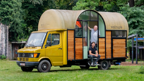 Jeffrey en Dennis van de Voiture