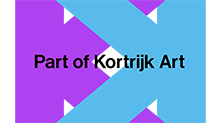 Logo van Kortrijk Art met de tekst Part of Kortrijk Art