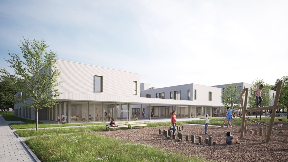 Zorgcampus Condédreef renderbeeld