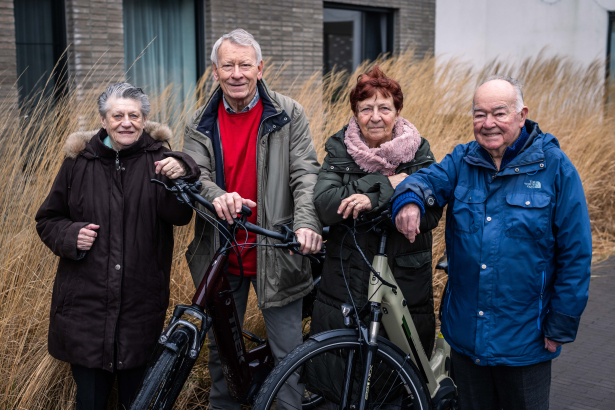 Mady, Etienne, Christine en Willy