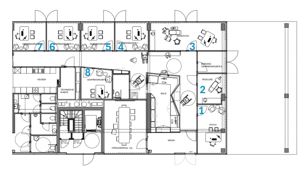 plattegrond lijn 1